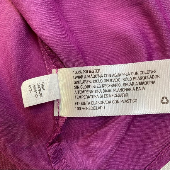 A New Day Vibrant Purple Slip Dress Adjustable Straps Sz Small NWT - Picture 9 of 12